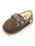Mooshu Trainers Little Boys Chocolate Squeaky Boat Sawyer Shoes 5-9 Toddler - SophiasStyle.com